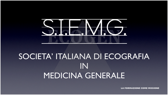 SIEMG – Società Italiana di Ecografia in Medicina Generale